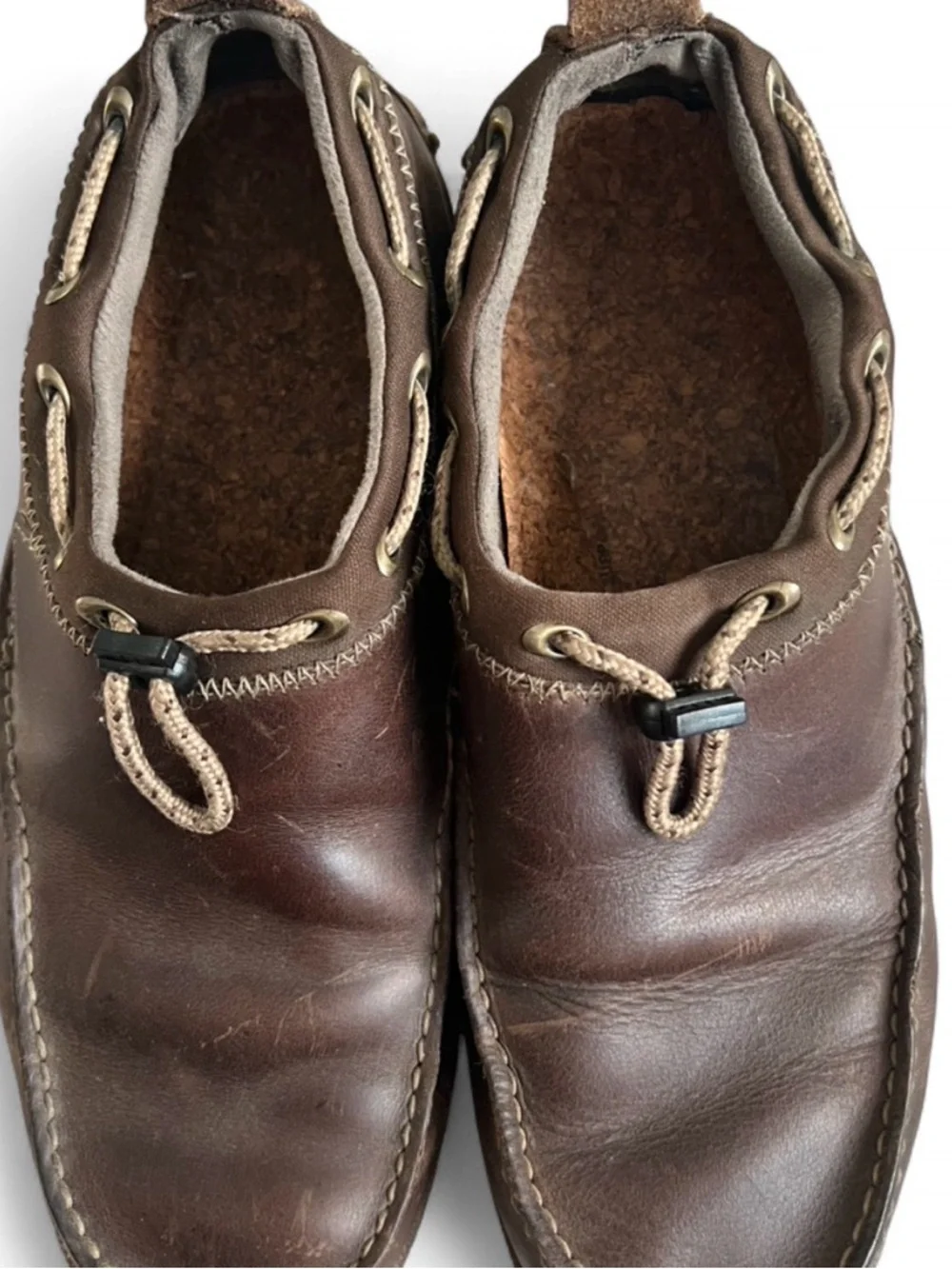 Sperry Top-Sider Brown Leather Boat Shoes Men’s Size 10